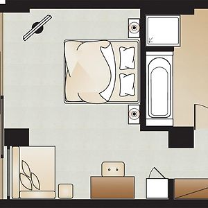 Luxus Zimmer mit Kingsize-Bett